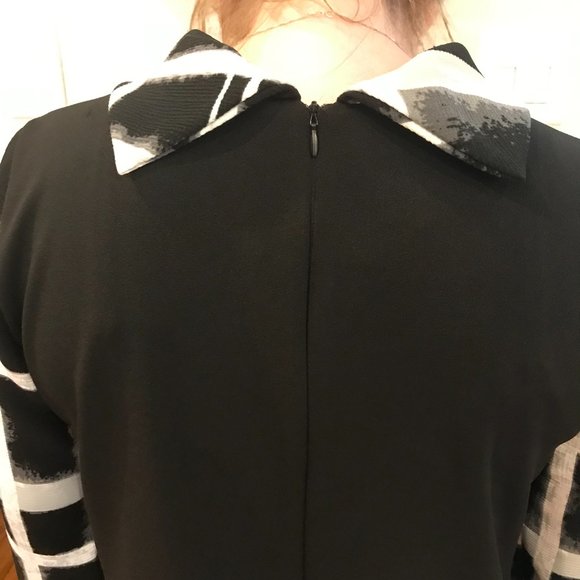 Women's 60's style knee-length shift dress - Picture 6 of 8